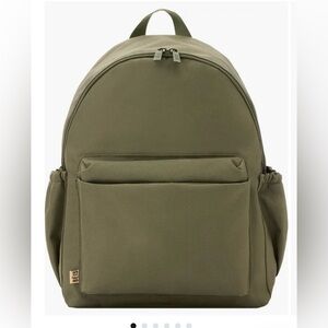 Beis The Beisics Backpack, olive green, NWOT